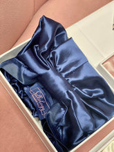 Load image into Gallery viewer, Navy Blue Hair Wrap